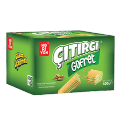 Noriyon Çıtırgı Gofret 400gr Antep Fıstıklı